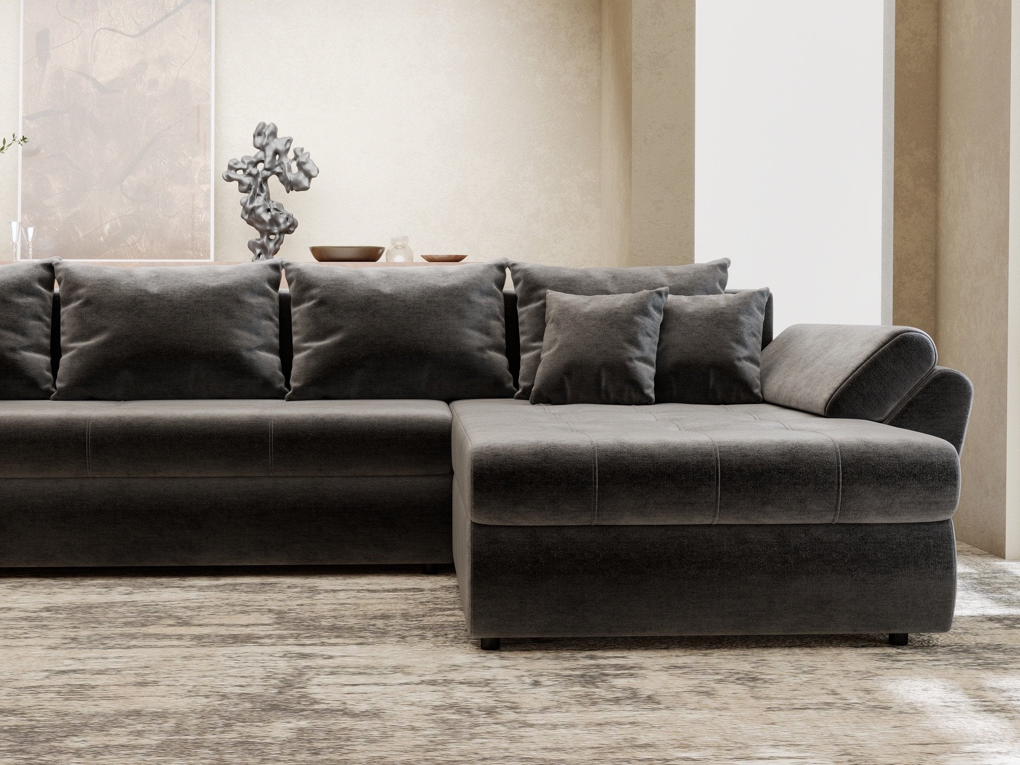 Loana XL Monolith Gri Antracit II