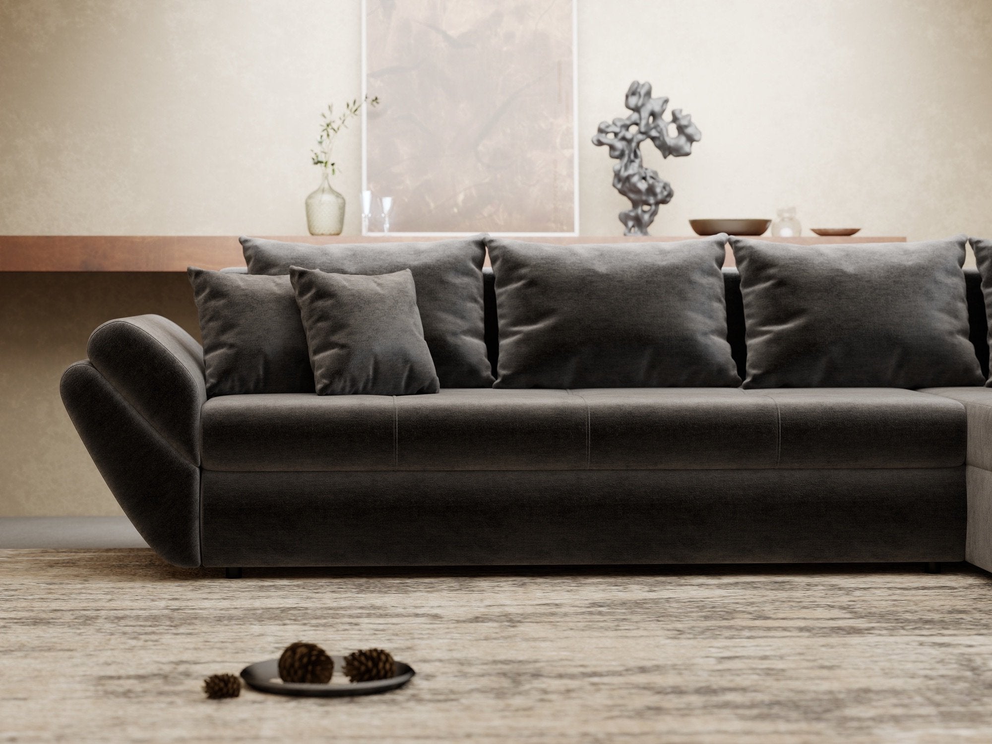 Loana XL Monolith Gri Antracit II