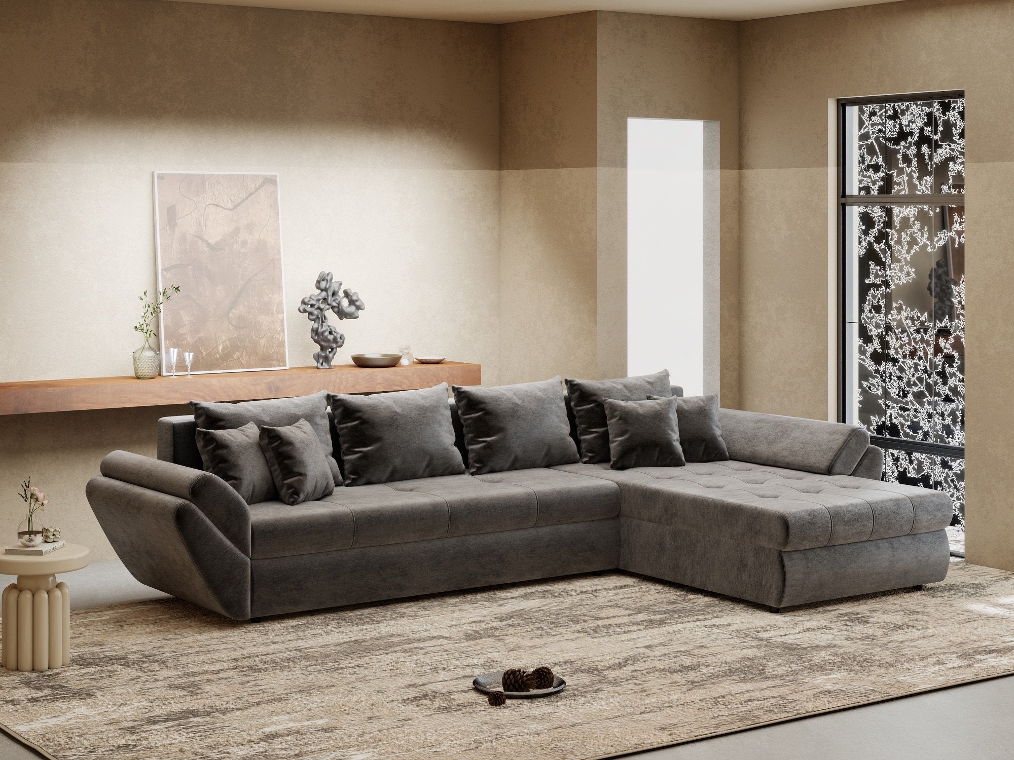 Loana XL Monolith Gri Antracit II