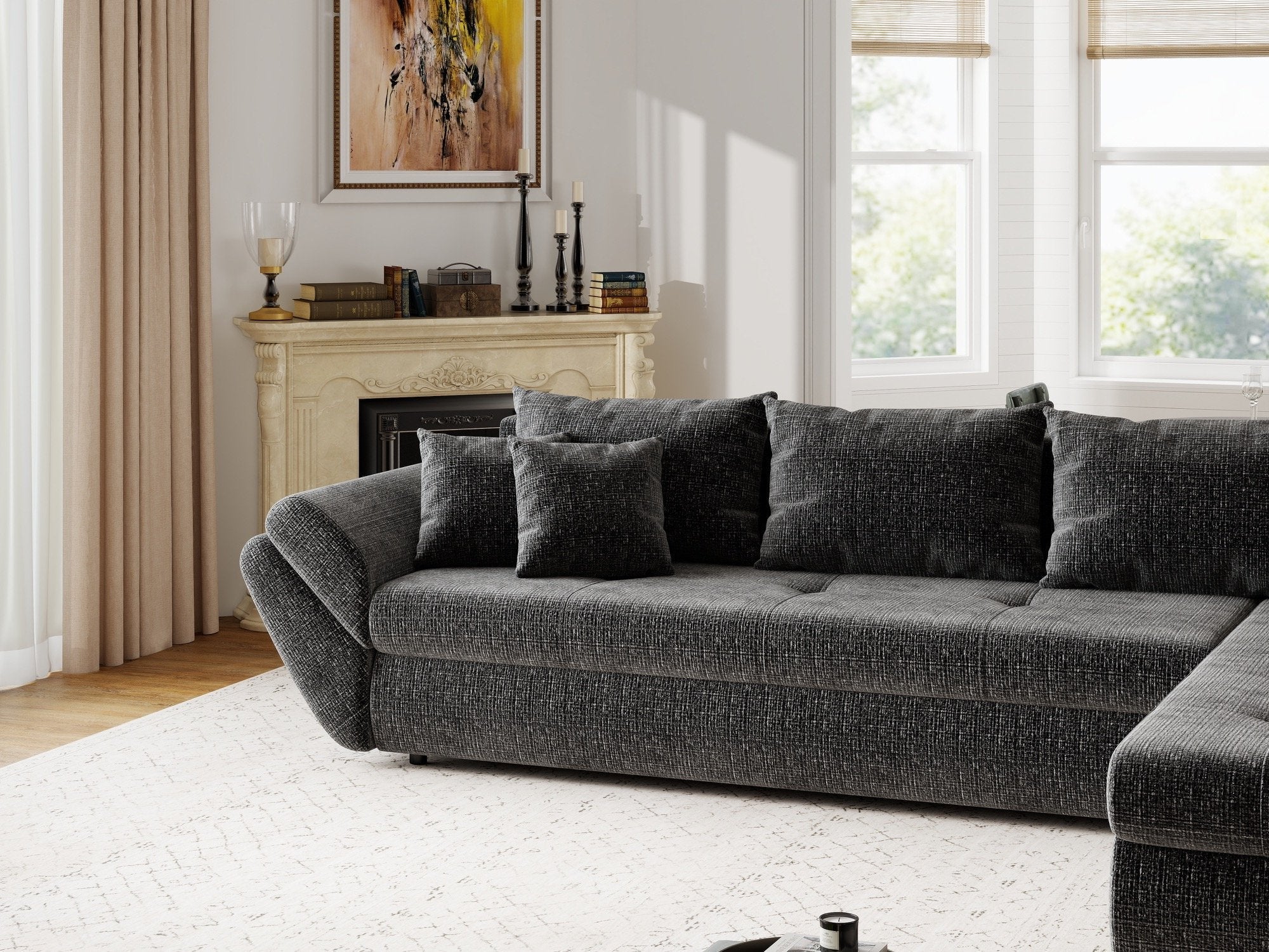 Loana XL Cremona Gri Antracit II