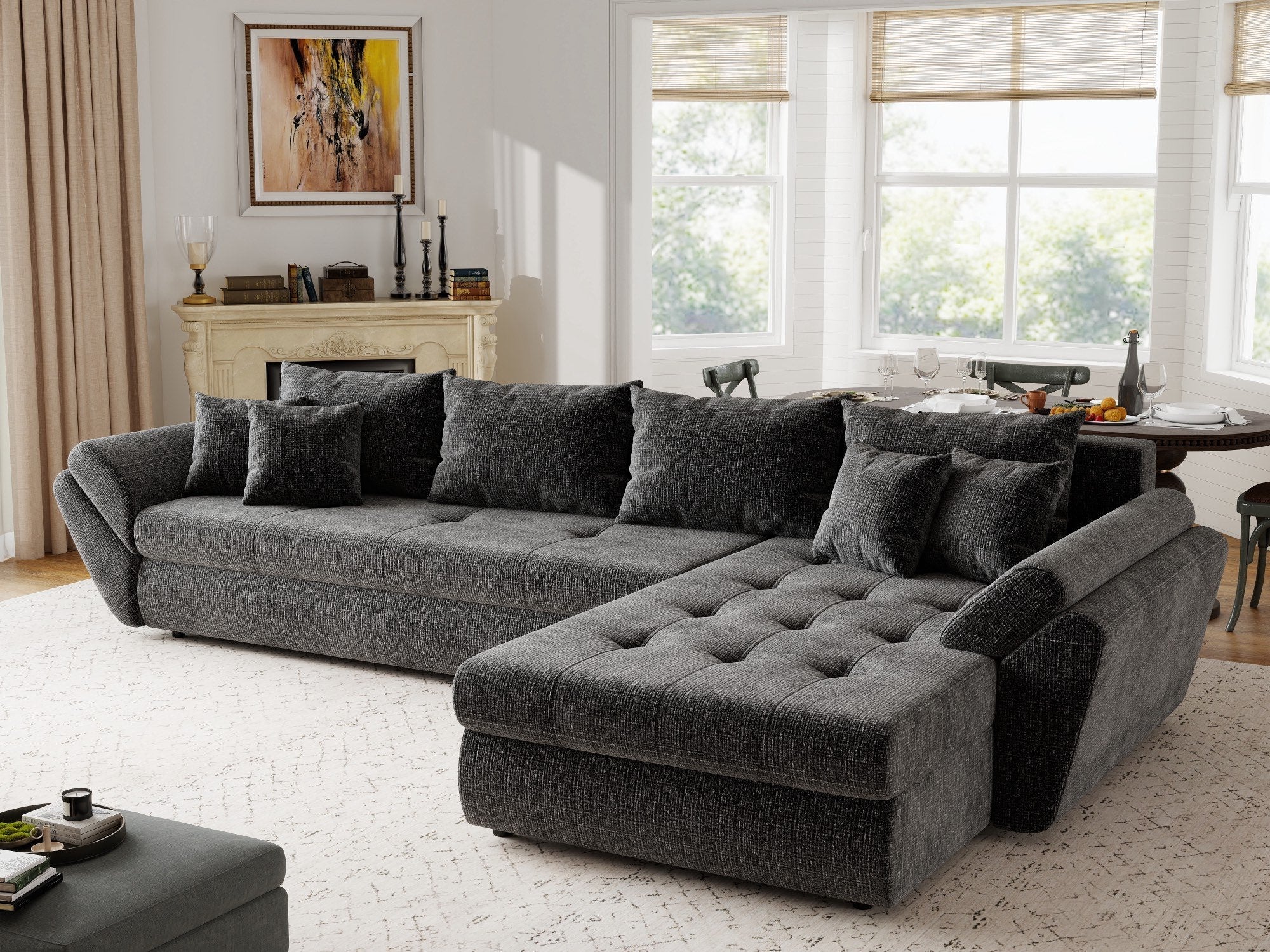 Loana XL Cremona Gri Antracit II