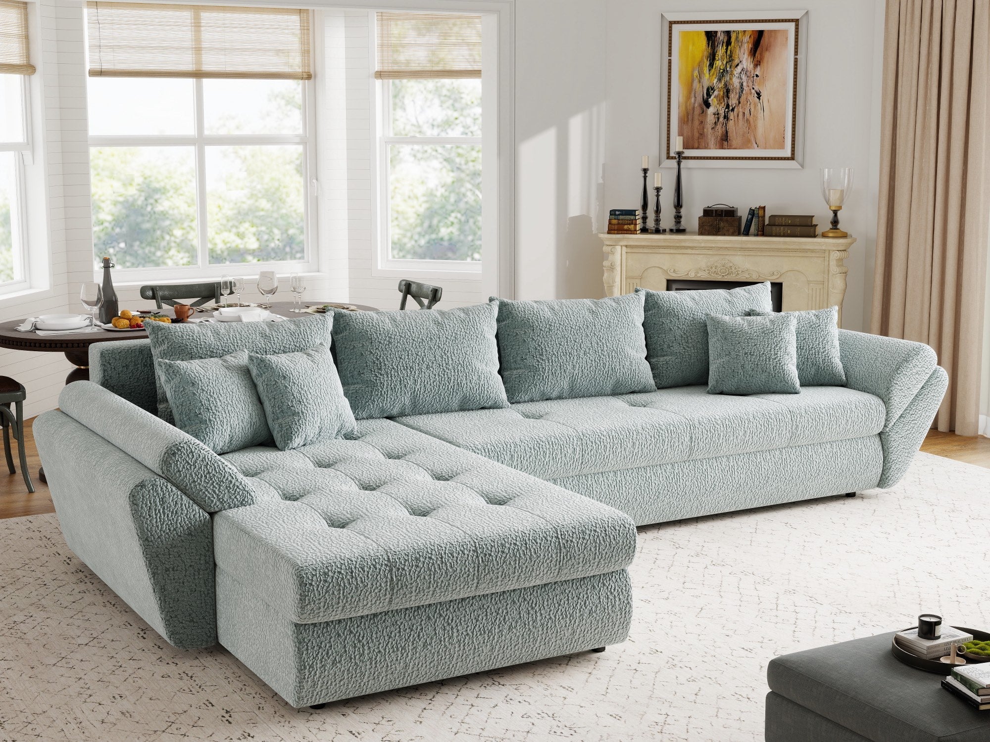 Loana XL Jaguar Verde Mint