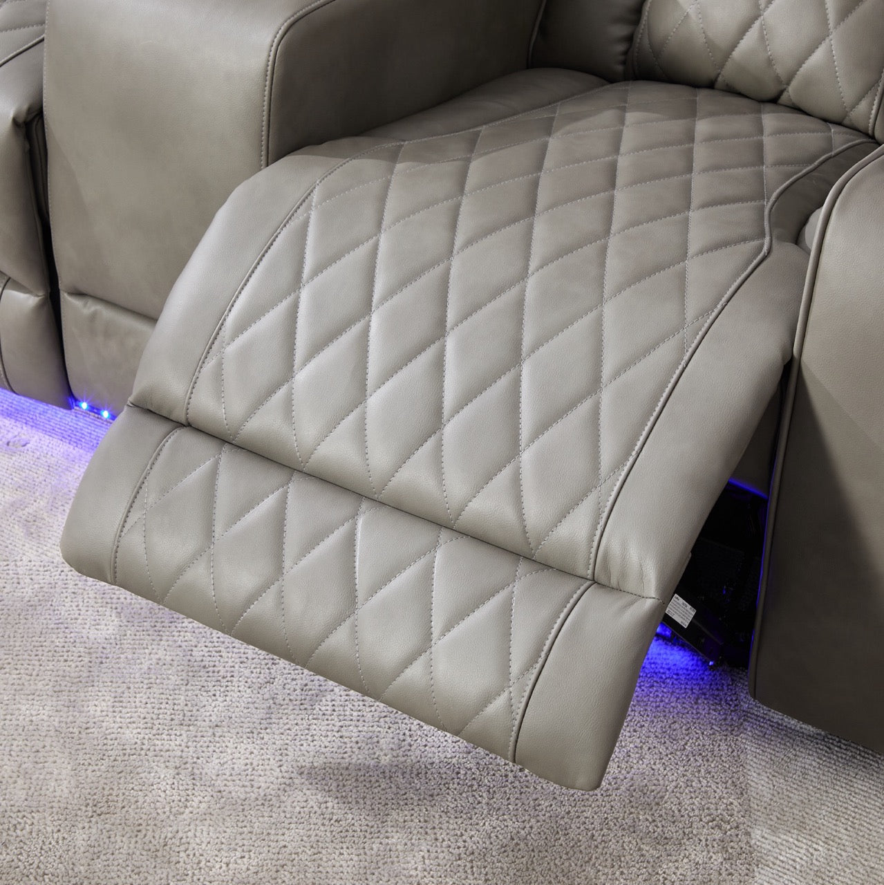 Dumonde 3+2+1 kanapé szett, elektromos relax funkció, vezeték nélküli töltés, USB-C, fűtött pohártartó, LED világítás, Selvar