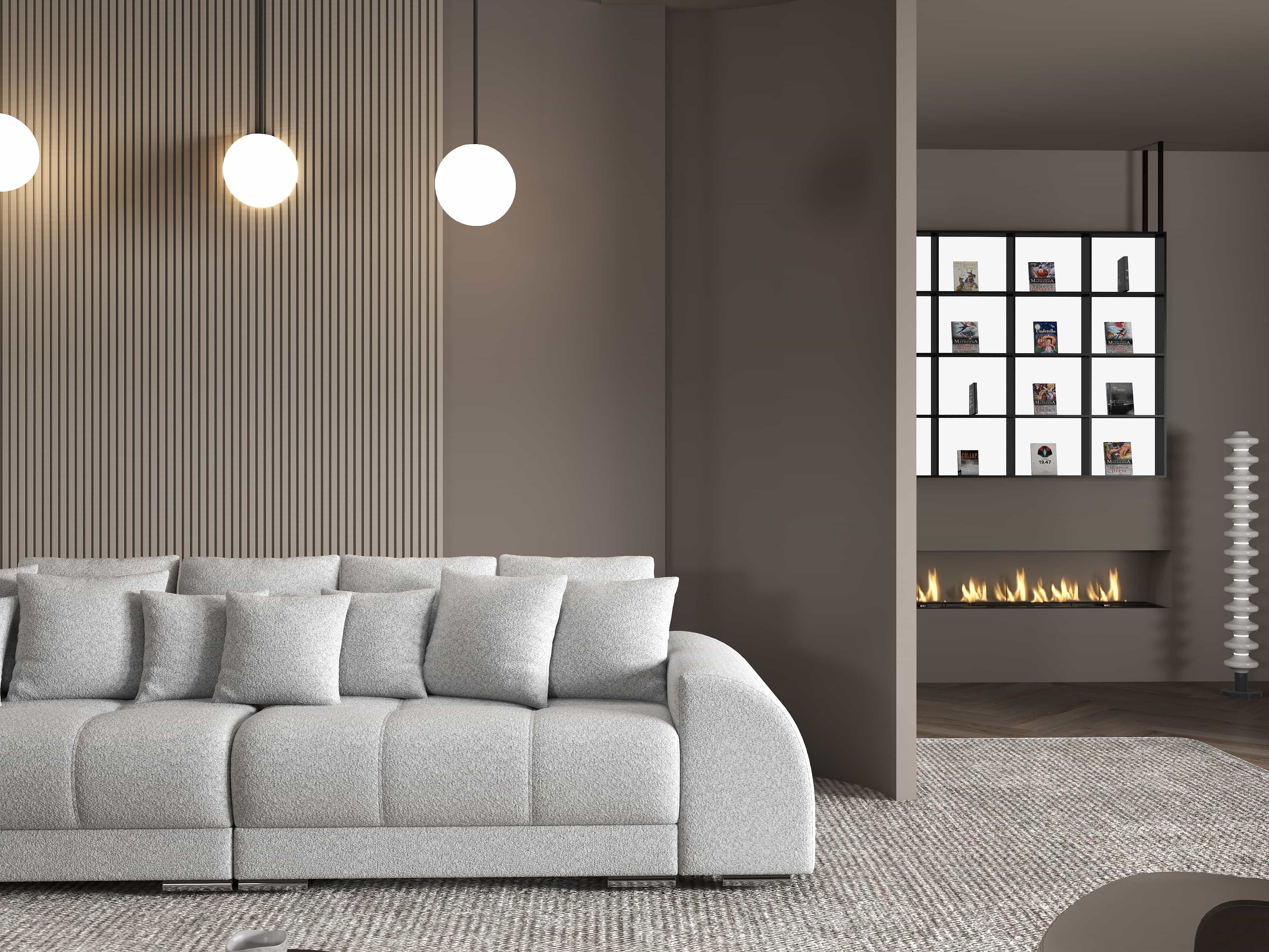 Canapea extensibilă dumonde cu 2 lăzi de depozitare si sezut confortabil din spuma HR, Verona Euphoria Dove 310x100 cm Fabrica