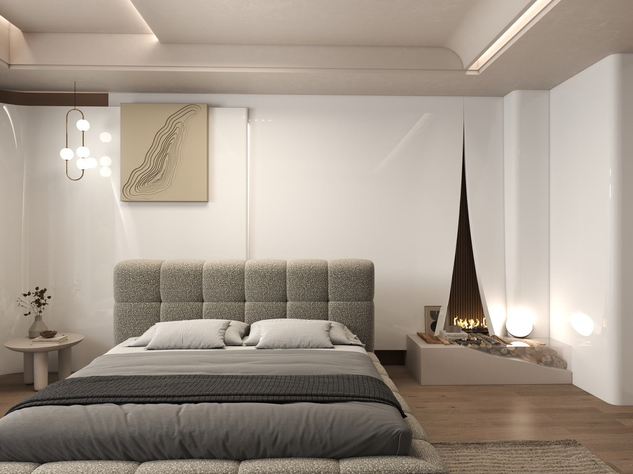 Dumonde hálószobai ágy, bézs kárpitozott, Lorenzo 180x200 cm, felnyitható ágyráccsal, tárolóhellyel