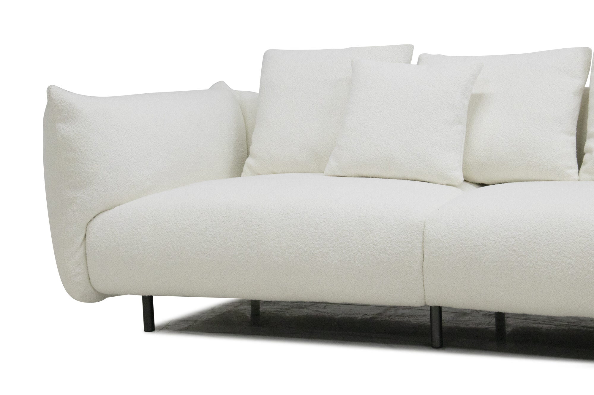 Dumonde kanapé kényelmes, nagy sűrűségű hab ülőrésszel, Osiris 330x113 cm